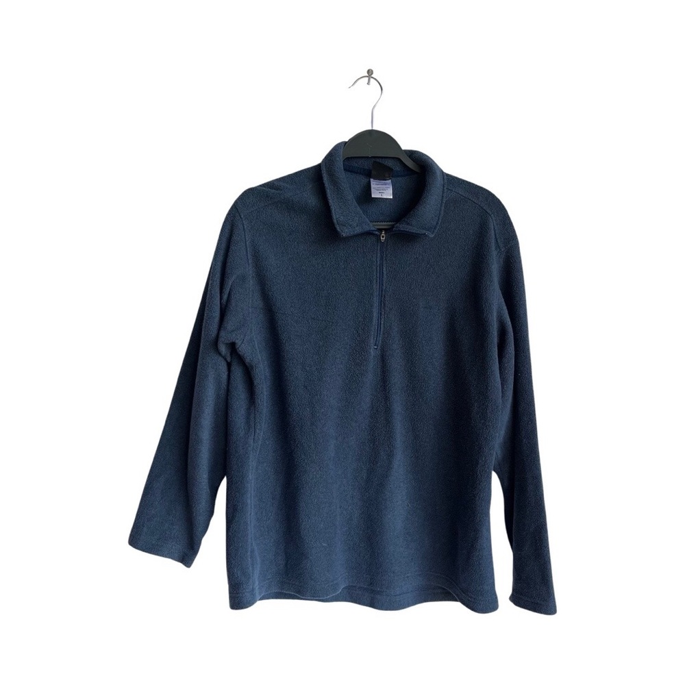 Patagonia blue fleece zip up sweater size large